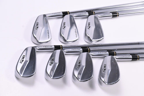 Honma TW717 M Irons / 4-PW / Stiff Flex True Temper Dynamic Gold S200 Shafts