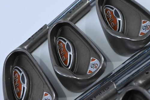 Ping G10 Irons / 4-PW / Black Dot / Regular Flex Ping AWT Steel Shafts