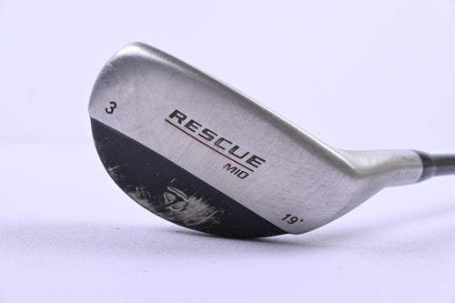 Taylormade Rescue Mid #3 Hybrid / 19 Degree / Stiff Flex Ultralite Shaft