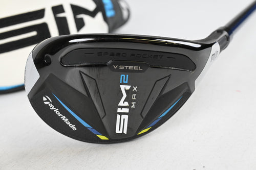 Taylormade SIM2 Max #3 Hybrid / 19 Degree / Stiff Flex Ventus Blue 7 Shaft