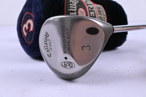 Callaway Big Bertha Warbird #3 Wood / 15 Degree / Stiff Flex Memphis 10