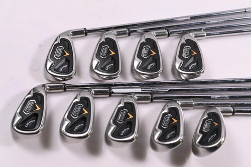 Callaway Big Bertha Fusion Irons / 3-PW+SW / UniFlex N.S.Pro 990 Shafts