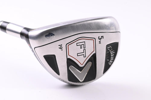 Left Hand Callaway FT #5 Wood / 19 Degree / Stiff Flex Fujikura Fit-On E 160