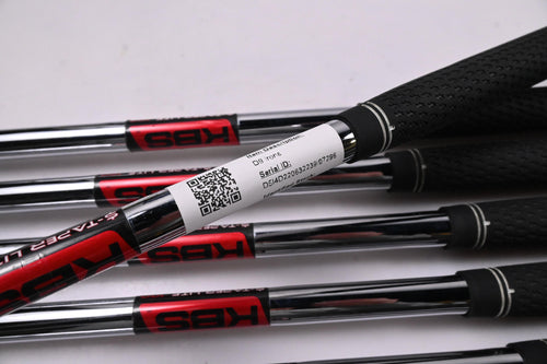 Wilson D9 Irons / 4-PW+GW / Stiff Flex KBS $-Taper Lite 100 Shafts