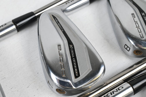Cobra Forged Tec X 2022 Irons / 6-PW+GW / Senior Flex Recoil ESX 460 Shafts