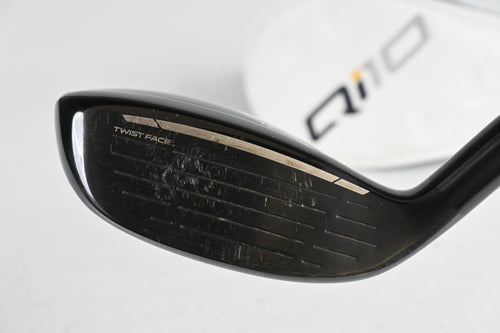 Taylormade Qi10 Max #4 Hybrid / 23 Degree / Regular Flex Speeder NX 50 Shaft