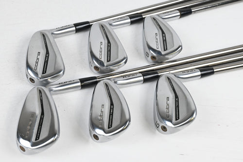 Cobra Forged Tec X 2022 Irons / 6-PW+GW / Senior Flex Recoil ESX 460 Shafts
