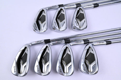 Ping G430 Irons / 5-PW+GW / Red Dot / Regular Flex Ping AWT 2.0 Shafts