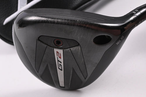 Titleist GT2 #3 Wood / 16.5 Degree / Stiff Flex HZRDUS Black 70 Shaft