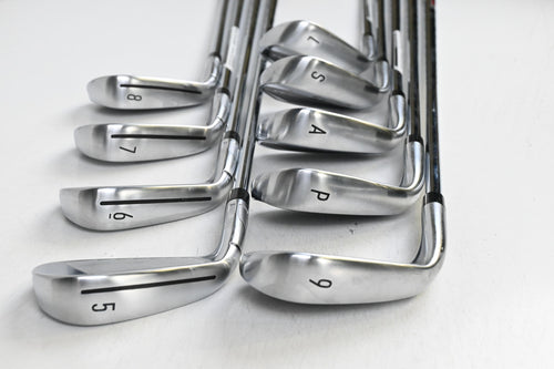 Taylormade Qi Irons / 5-PW+GW+SW+LW / Regular Flex KBS MAX LITE Shafts