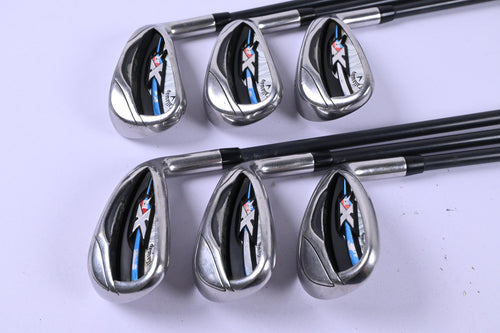 Ladies Callaway XR Irons / 6-PW+SW / Ladies Flex Bassara E 50 Shaft