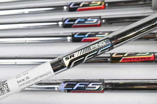 Ping G30 Irons / 5-PW+GW+SW / Green Dot / Senior Flex Ping CFS Shafts