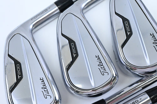 Titleist T100.S 2021/T200 Combo Irons / 4-PW+48° / Stiff Flex AMT Black S300