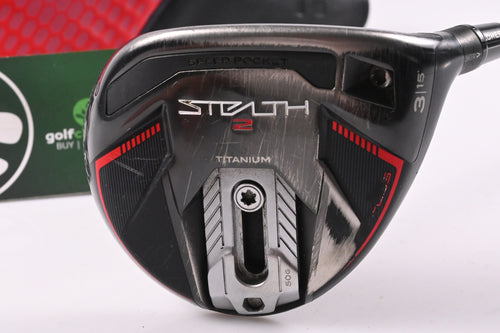 Taylormade Stealth 2 Plus #3 Wood / 15 Degree / Stiff Flex Fubuki Z 65 Shaft