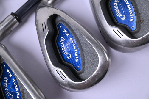 Callaway X-16 Irons / 3-PW / Regular Flex Callaway System CW 75 Shafts