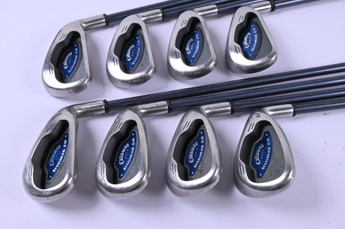 Callaway X-16 Irons / 3-PW / Regular Flex Callaway System CW 75 Shafts