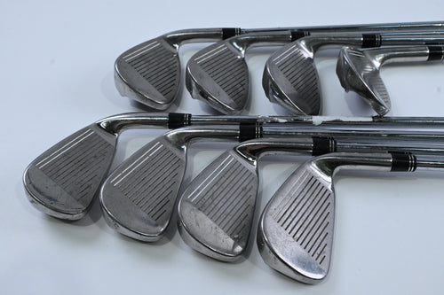 Left Hand Taylormade Burner Plus Irons / 4-PW+SW / Regular Flex Burner 85 Shafts