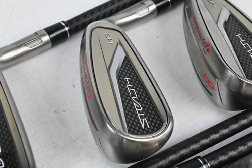 Taylormade Stealth HD Irons / 6-PW+GW+SW / Regular Flex KBS MX MT 85 Shafts