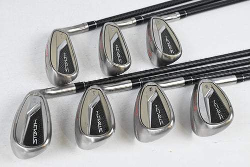 Taylormade Stealth HD Irons / 6-PW+GW+SW / Regular Flex KBS MX MT 85 Shafts