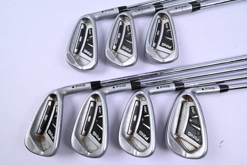 Ping i20 Irons / 4-PW / Black Dot / Regular Flex Ping CFS Shafts