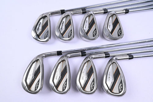 Callaway Mavrik Irons / 4-PW+GW / Stiff Flex True Temper Elevate 95 Shafts