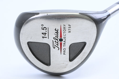Titleist 975 F #3 Wood / 14.5 Degree / X-Flex FCM Rifle Steel Shaft