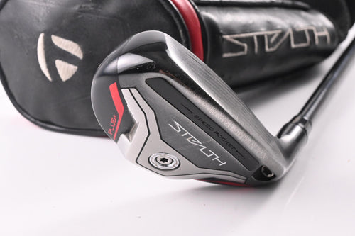 Taylormade Stealth Plus #3 Hybrid / 19.5 Degree / Stiff Flex HZRDUS Smoke Red