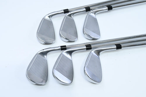 Left Hand Taylormade Qi Irons / 5-PW / Regular Flex KBS Max MT 85 Shafts