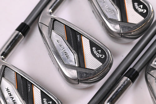 Callaway Mavrik Irons / 5-PW+SW / Regular Flex Catalyst 65 Shafts