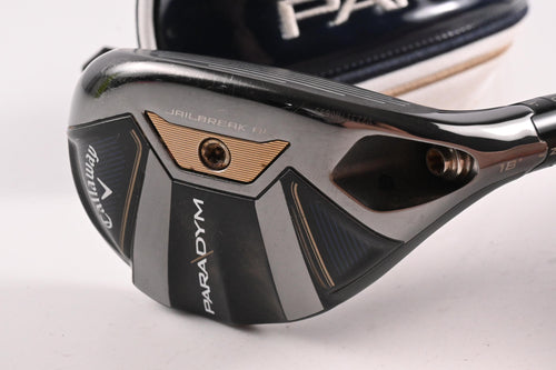 Callaway Paradym #3 Hybrid / 18 Degree / Stiff Flex HZRDUS Silver 75 Shaft