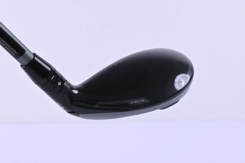 Callaway Quantum Max #4 Hybrid / 21 Degree / Regular Flex Denali Frost Silver 60
