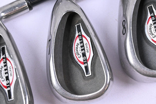 Callaway Big Bertha 2002 Irons / 4-8i / Regular Flex Callaway RCH 75i Shafts