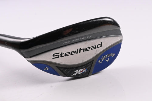 Left Hand Callaway Steelhead XR #4 Hybrid / 22 Degree / Senior Flex Matrix Ozik