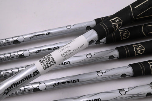 Wilson D200 Irons / 5-PW / Regular Flex UST Elements Chrome 59 Shafts