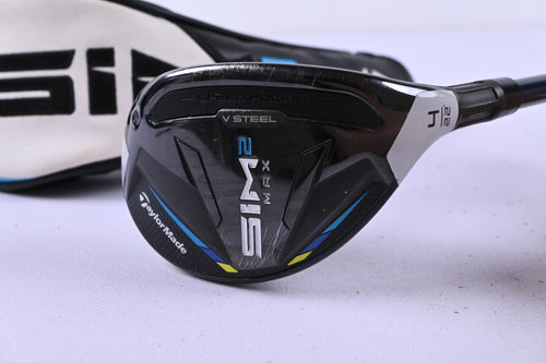 Taylormade SIM2 Max #4 Hybrid / 22 Degree / Regular Flex Ventus Blue 6 Shaft