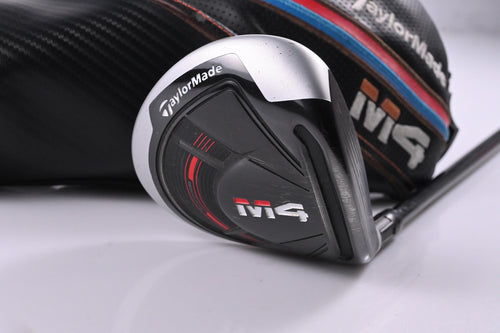 Taylormade M4 #3 Wood / 15 Degree / Stiff Flex Fujikura Atmos Red 6 Shaft
