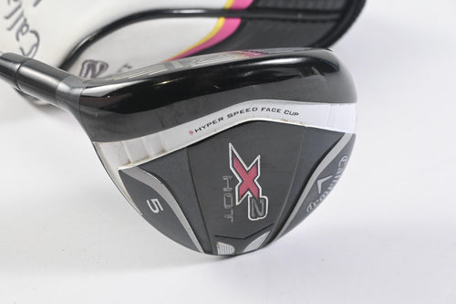 Left Hand Callaway X2 Hot #5 Wood / 18 Degree / Ladies Flex Aldila X2 Hot