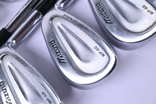Mizuno MP-60 Irons / 3-PW / Stiff Flex Dynamic Gold S300 Shaft