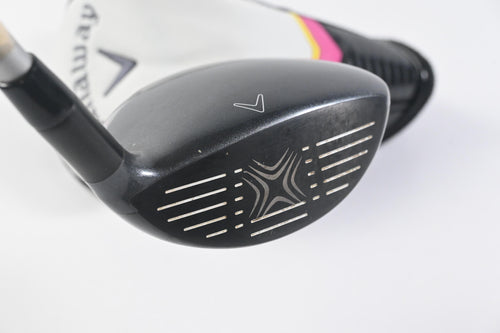 Left Hand Callaway X2 Hot #5 Wood / 18 Degree / Ladies Flex Aldila X2 Hot