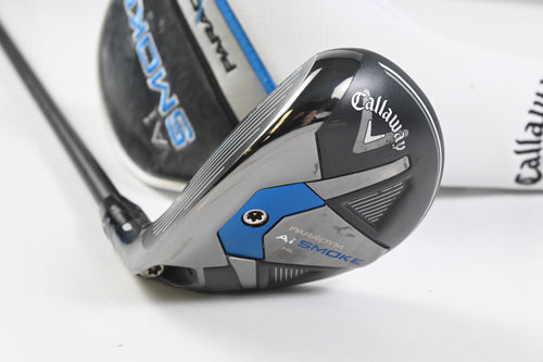 Left Hand Callaway Paradym Ai Smoke HL #4 Hybrid / 21 Degree / Regular Flex
