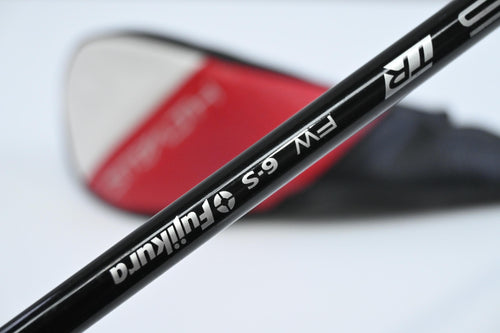 Left Hand Taylormade Stealth 2 #3 Wood / 16.5 Degree / Stiff Flex Ventus TR Red