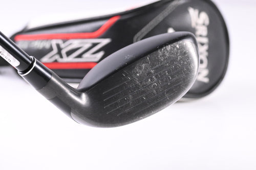Left Hand Srixon ZX Mk II 2023 #4 Hybrid / 22 Degree / Regular Flex HZRDUS Smoke