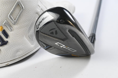 Taylormade Qi10 #3 Hybrid / 19 Degree / Stiff Flex HZRDUS Silver 75 Shaft