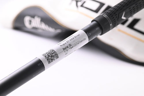 Callaway Rogue ST MAX Driver / 9 Degree / Senior Flex HZRDUS iM10 Smoke 50 Shaft