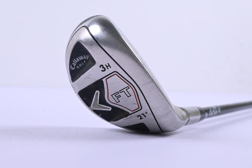 Callaway FT #3 Hybrid / 21 Degree / Regular Flex Fujikura M Fit-On Hybrid Shaft