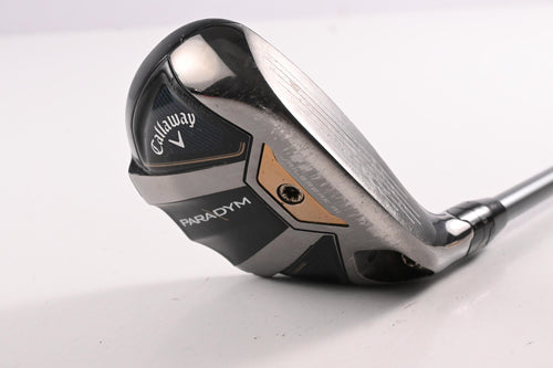 Callaway Paradym #4 Hybrid / 21 Degree / Stiff Flex HZRDUS Silver 75 Shaft