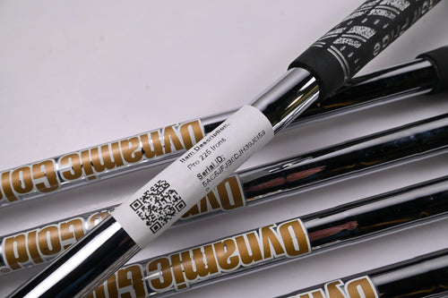 Mizuno Pro 225 Irons / 4-9i / X-Flex Dynamic Gold 120 X100 Shafts