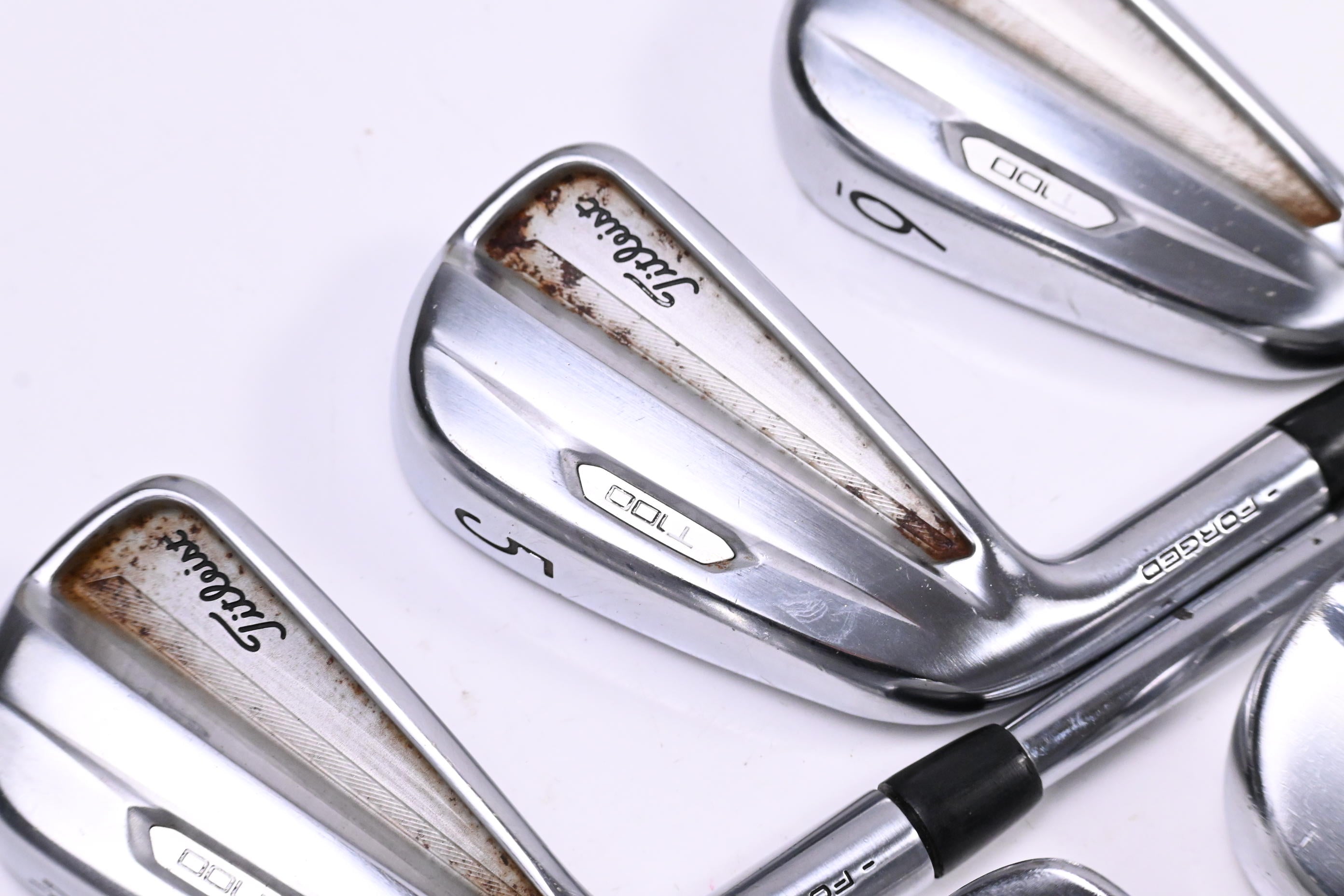 Affordable Set Of 7 / 4-PW / Titleist MB 620/T100 Combo Irons