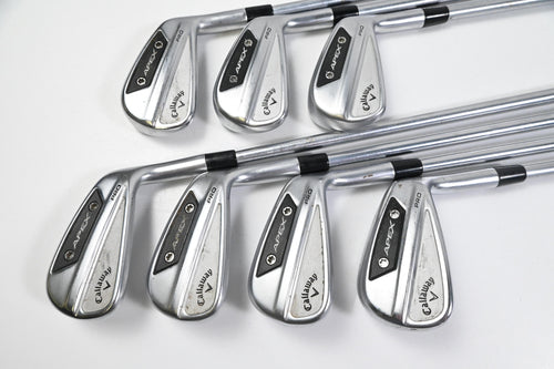 Callaway Apex Pro 24 Irons / 4-PW / Stiff Flex Project X L5 120 Shafts