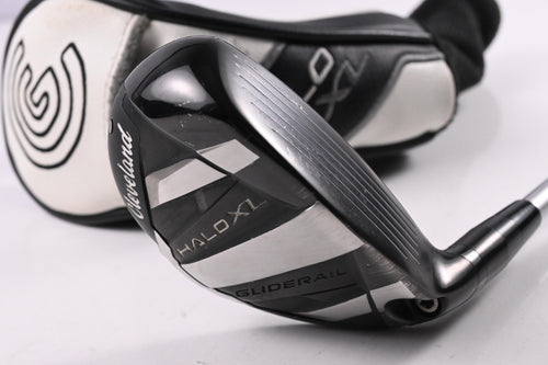 Cleveland Halo XL Hy-Wood #4 Hybrid / 21 Degree / Senior Flex Aldila Ascent Blue